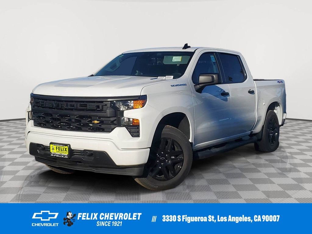 New 2025 Chevrolet Silverado 1500 Custom w/ LPO, Utility Wall Package image 1