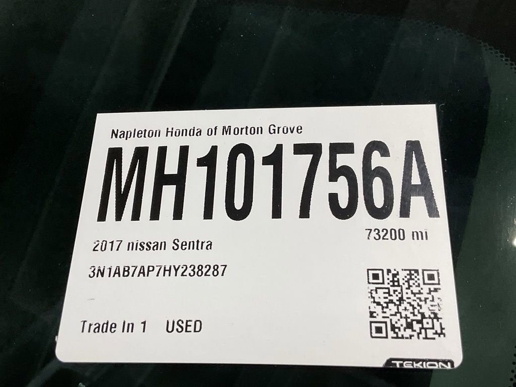 Used 2017 Nissan Sentra SV w/ Driver's Assist Package image 33