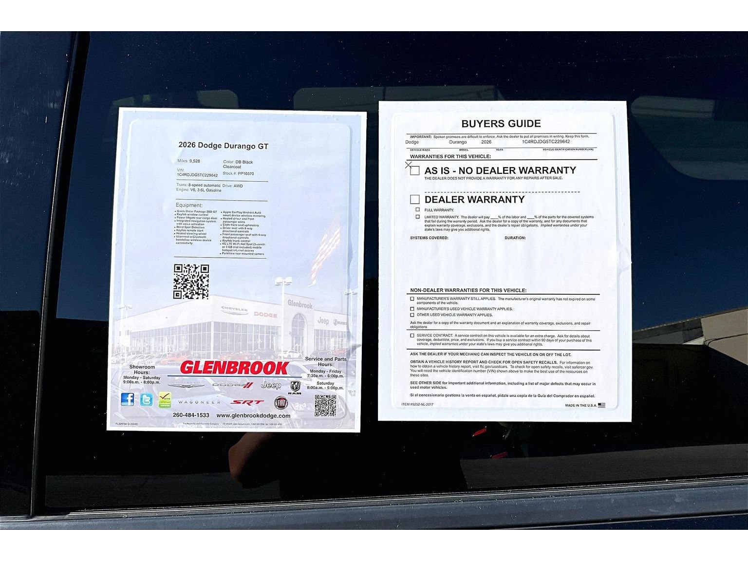 Used 2026 Dodge Durango GT AWD/4WD image 58
