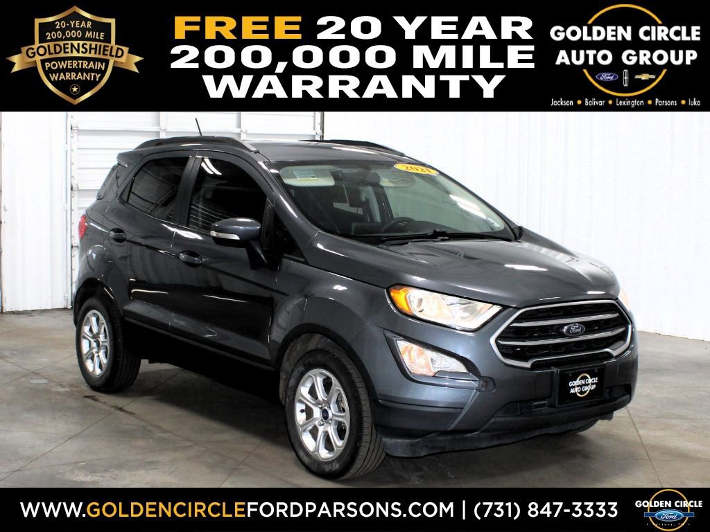 Used 2021 Ford EcoSport SE w/ SE Convenience Package