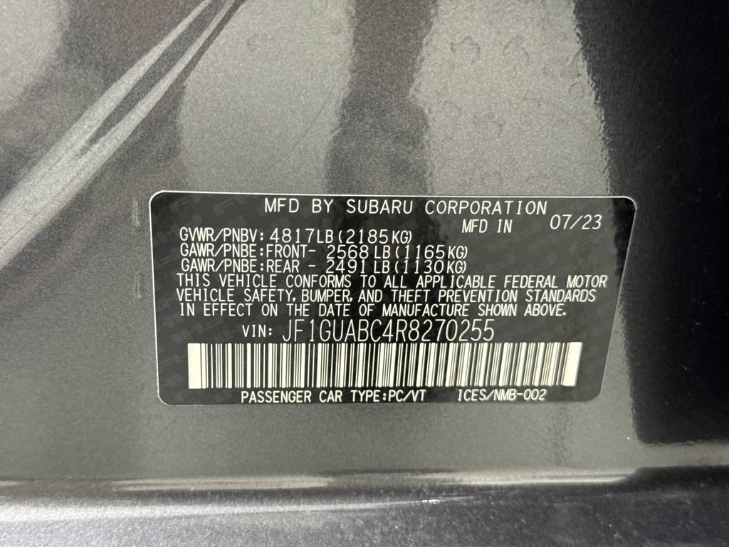 Used 2024 Subaru Impreza 2.0i AWD/4WD image 27
