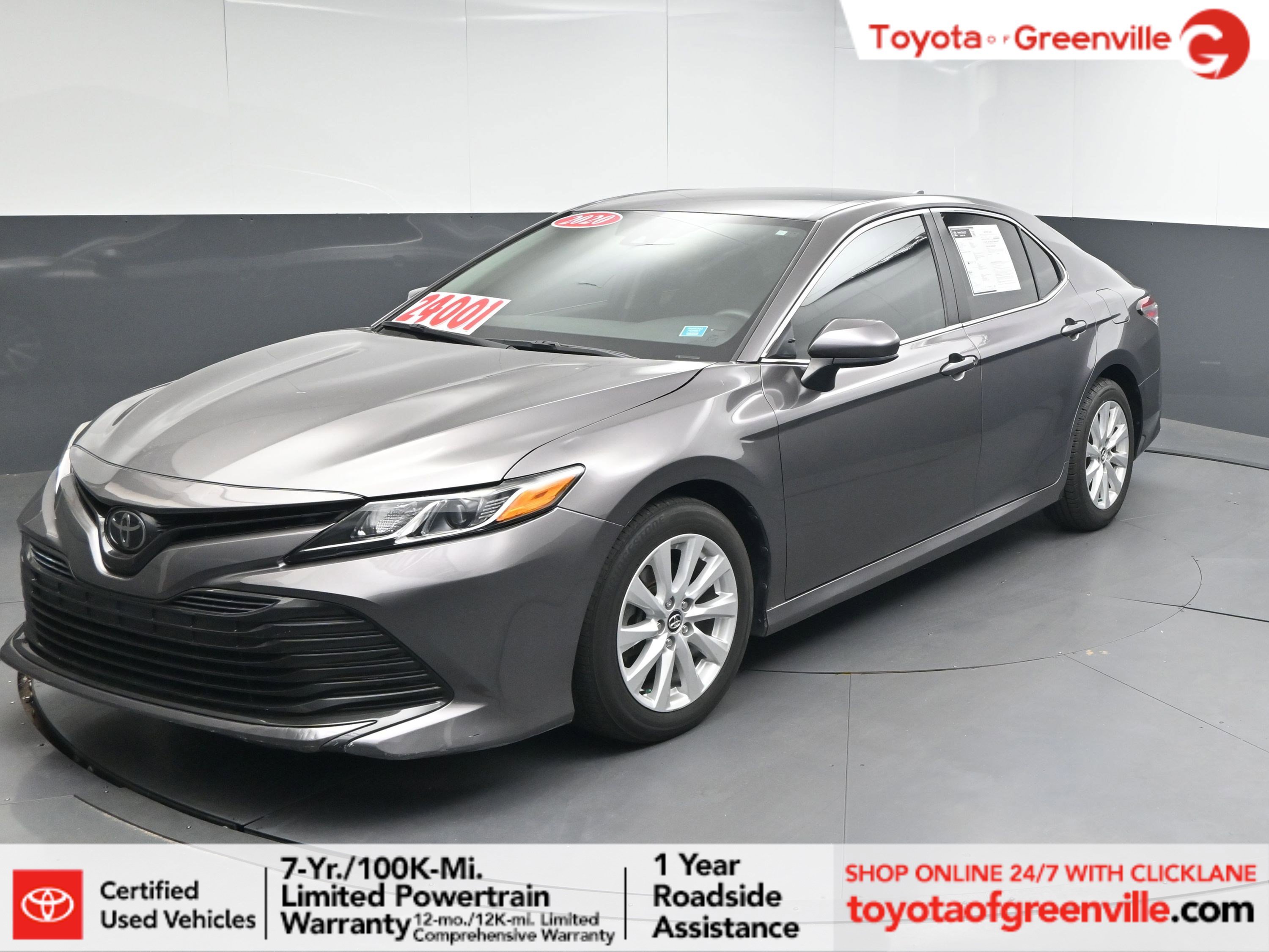 Certified 2020 Toyota Camry LE