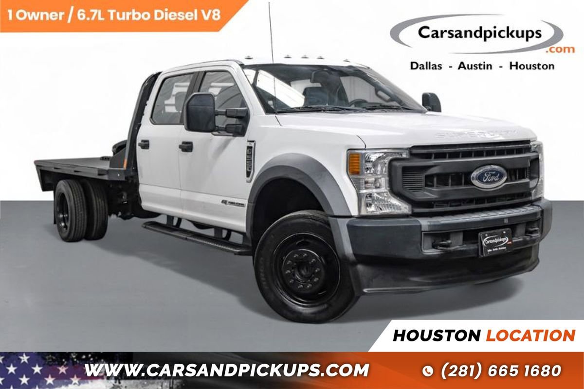 Used 2021 Ford F550 4x4 Crew Cab Super Duty w/ Power Equipment Group