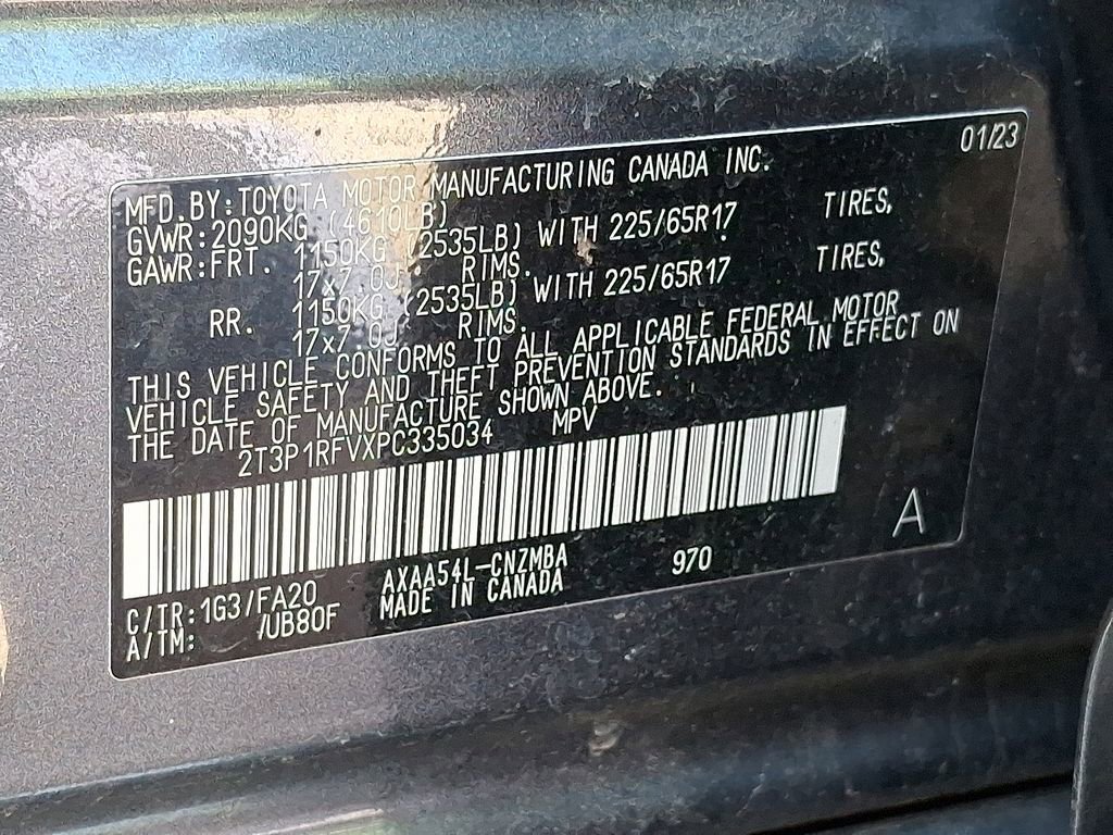 Used 2023 Toyota RAV4 XLE w/ Convenience Package AWD/4WD image 21
