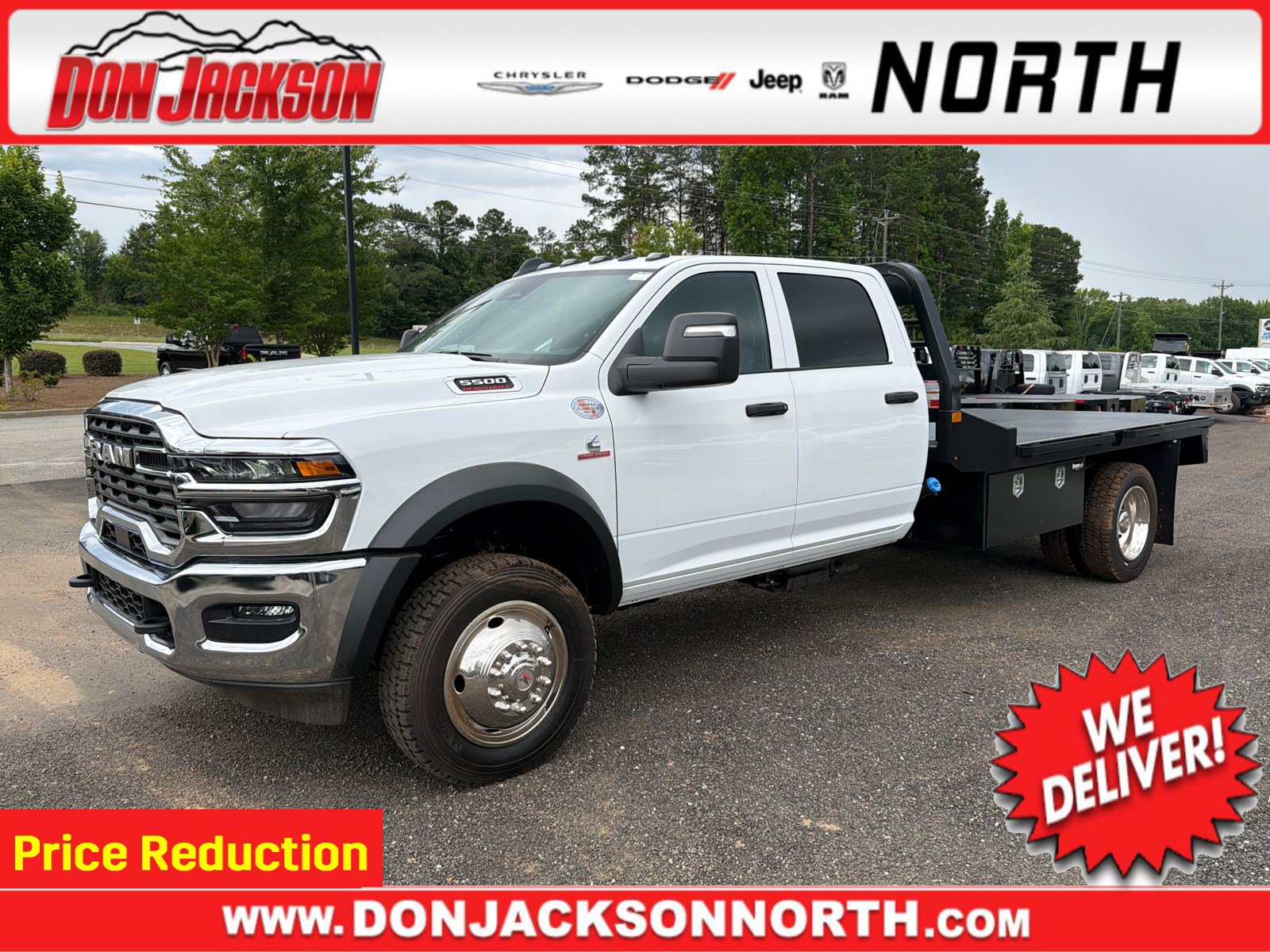 New 2026 RAM 5500 Tradesman w/ Chrome Appearance Group