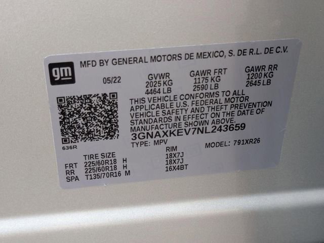 Certified 2022 Chevrolet Equinox LT image 31