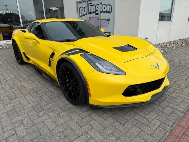 Used 2018 Chevrolet Corvette Grand Sport w/ Grand Sport Heritage Package RWD image 1
