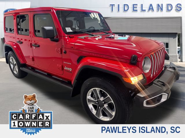 Used 2021 Jeep Wrangler Unlimited Sahara AWD/4WD 360° Tour
