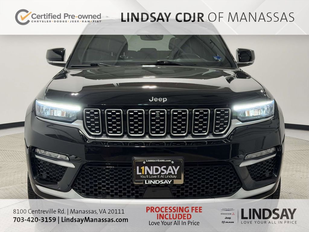 Certified 2022 Jeep Grand Cherokee Summit w/ Luxury Tech Group V AWD/4WD image 3