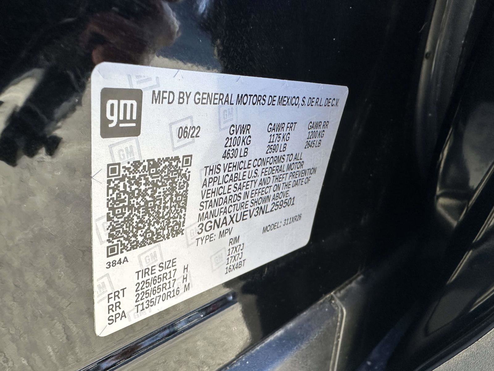 Used 2022 Chevrolet Equinox LT image 19