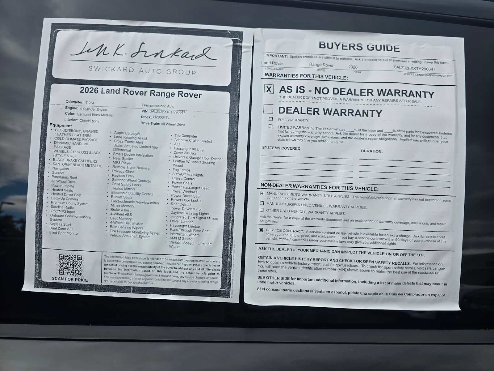 Used 2026 Land Rover Range Rover Evoque S image 19