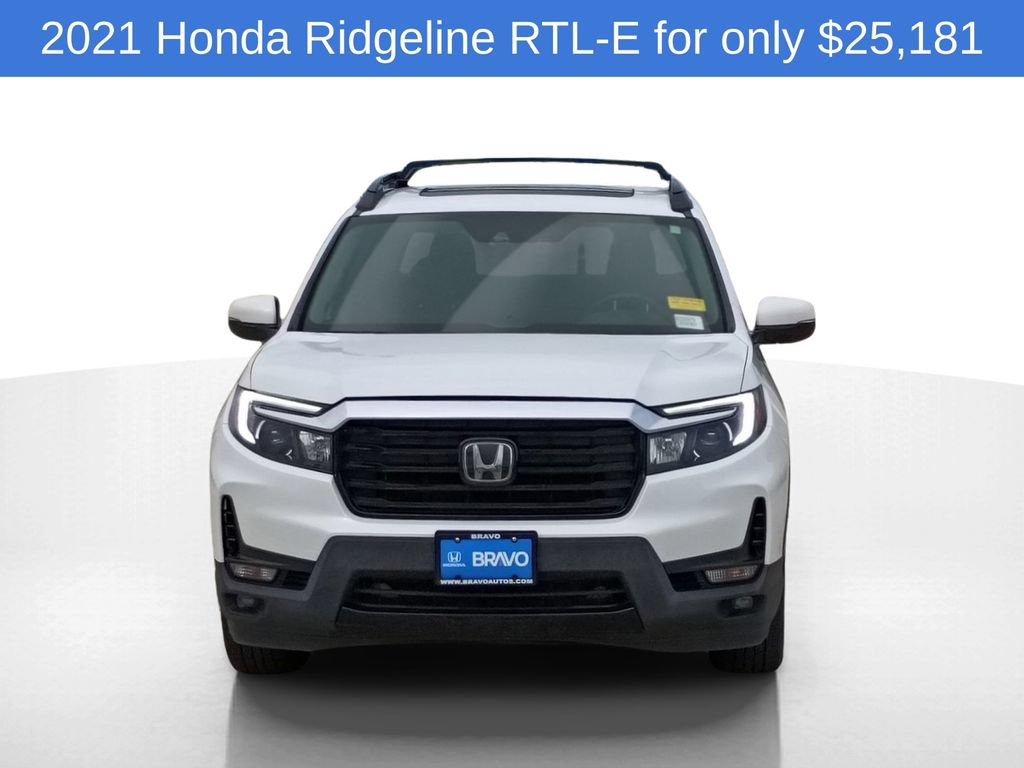 Certified 2021 Honda Ridgeline RTL-E image 2