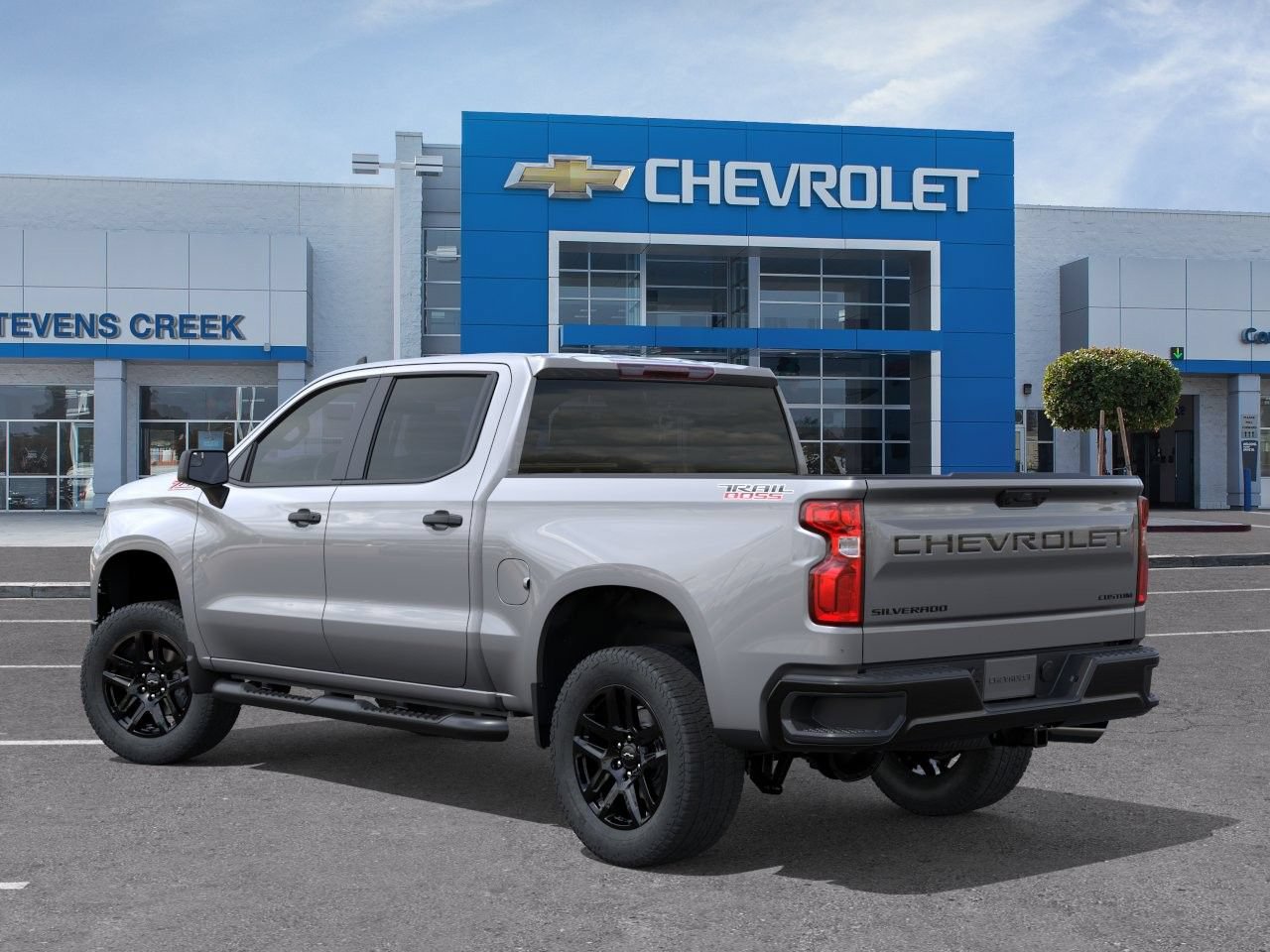 New 2026 Chevrolet Silverado 1500 Custom Trail Boss w/ Turbomax Blackout Package AWD/4WD image 5