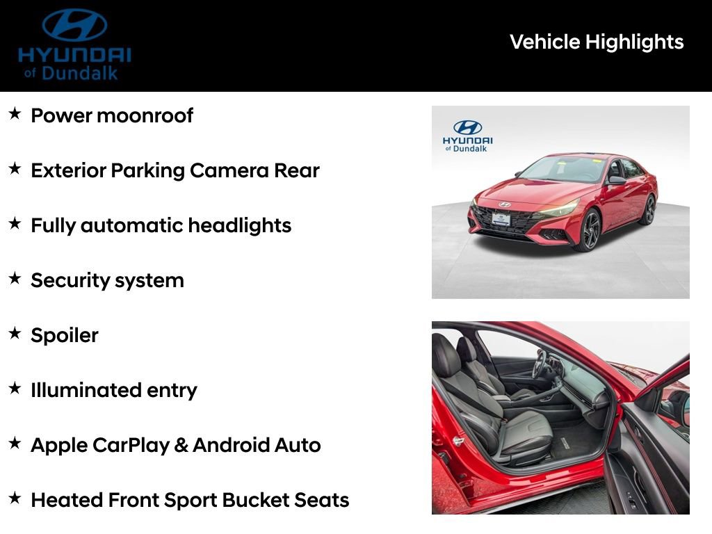 Used 2023 Hyundai Elantra N Line image 41