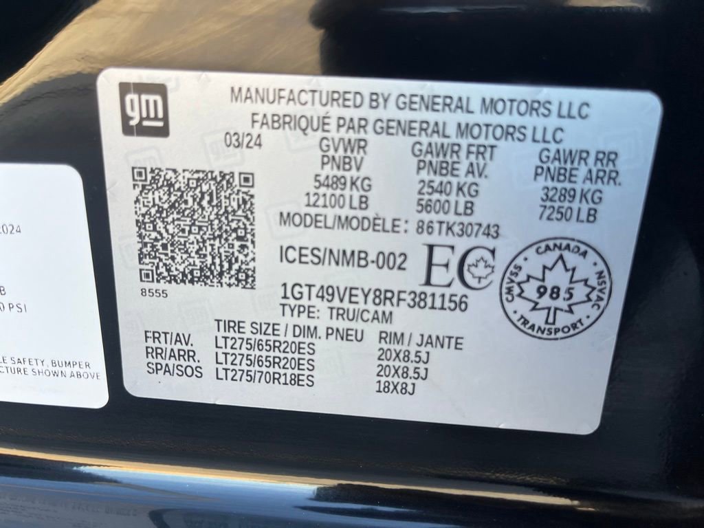 Used 2024 GMC Sierra 3500 AT4 w/ AT4 Premium Plus Package image 35