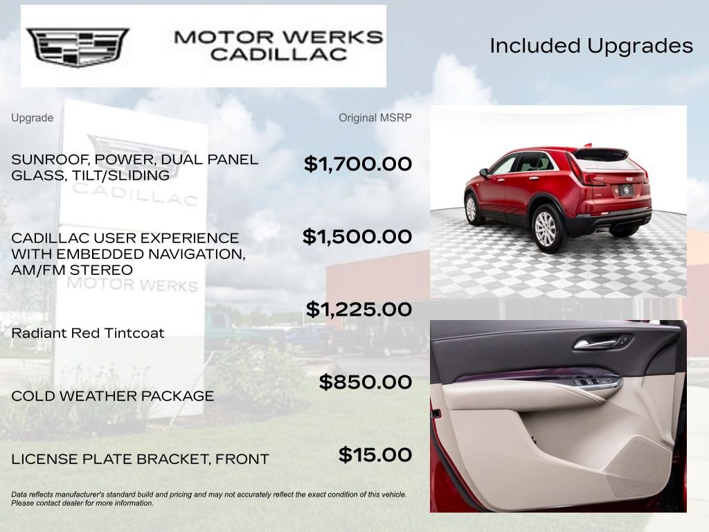 Certified 2023 Cadillac XT4 Luxury w/ Cold Weather Package image 9