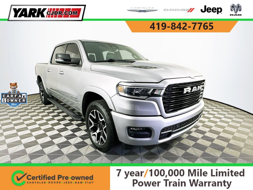 Used 2025 RAM 1500 Laramie w/ Sport Appearance Package image 1