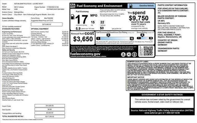 New 2026 Aston Martin DB12 Convertible image 30