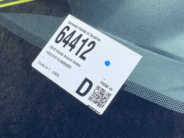 Certified 2018 Honda Accord LX image 32