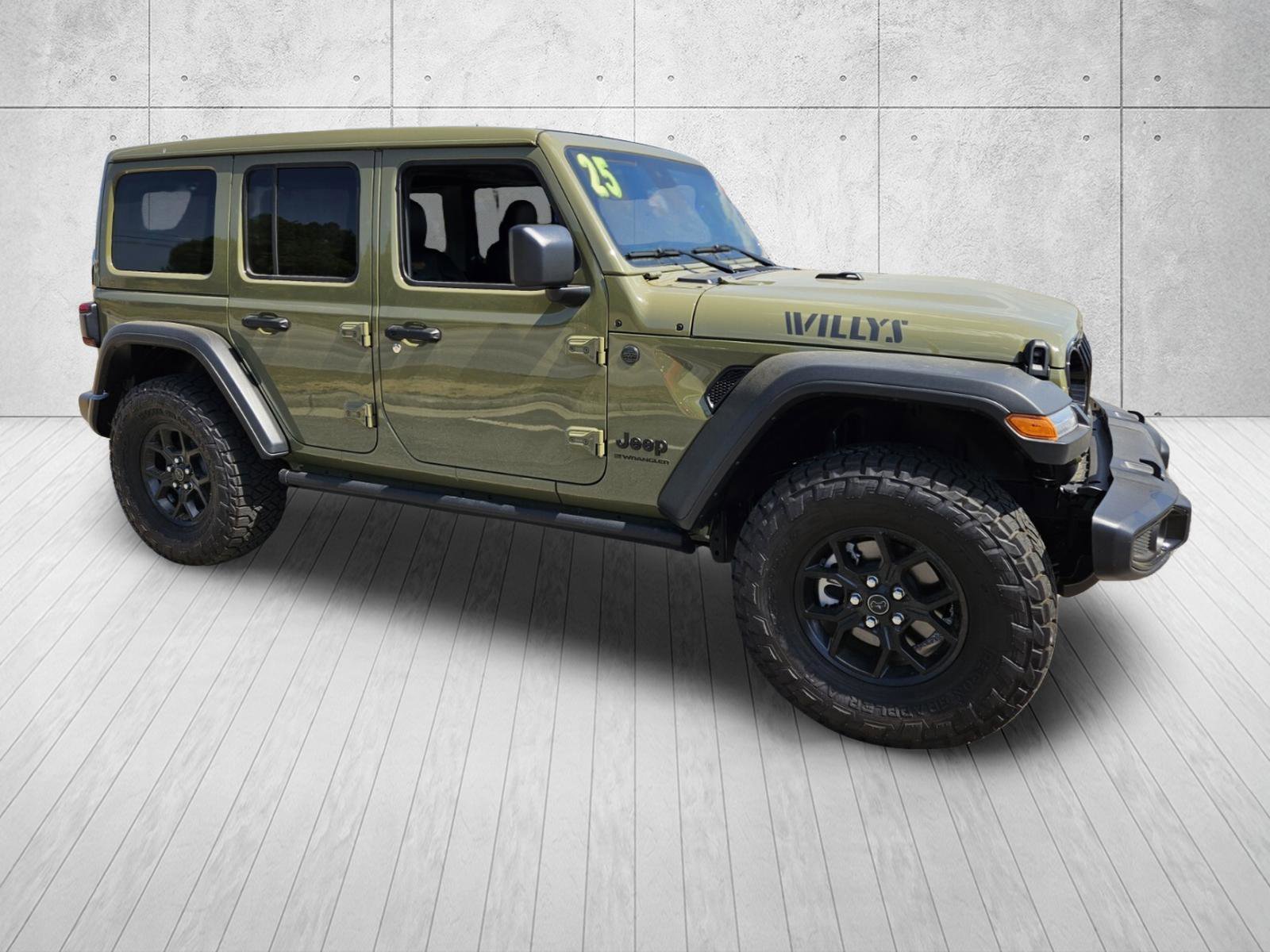 Used 2025 Jeep Wrangler Willys AWD/4WD image 1