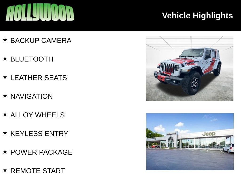 Used 2020 Jeep Wrangler Unlimited Rubicon AWD/4WD image 3