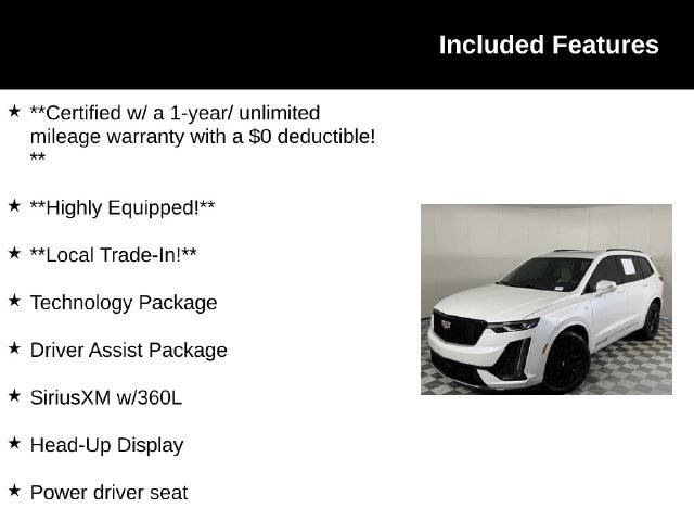 Used 2022 Cadillac XT6 Sport w/ Technology Package AWD/4WD image 4