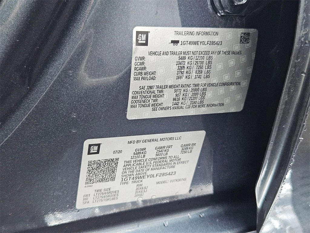 Used 2020 GMC Sierra 3500 Denali w/ Denali Ultimate Package image 36