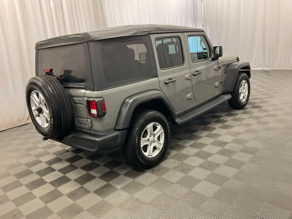 Used 2022 Jeep Wrangler Unlimited Sport AWD/4WD video 2