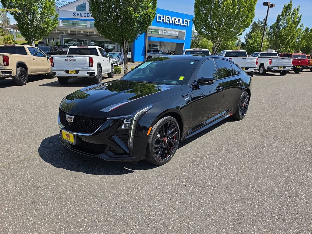 Certified 2025 Cadillac CT5 V w/ LPO, Red Accent Package AWD/4WD image 1