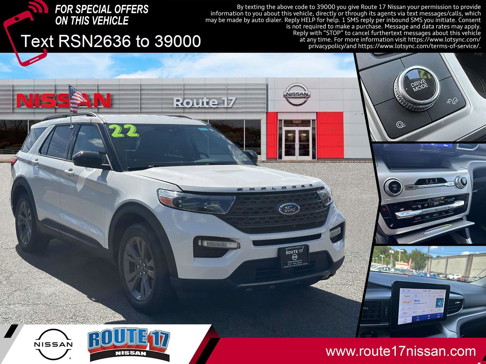 Used 2022 Ford Explorer XLT w/ Equipment Group 202A