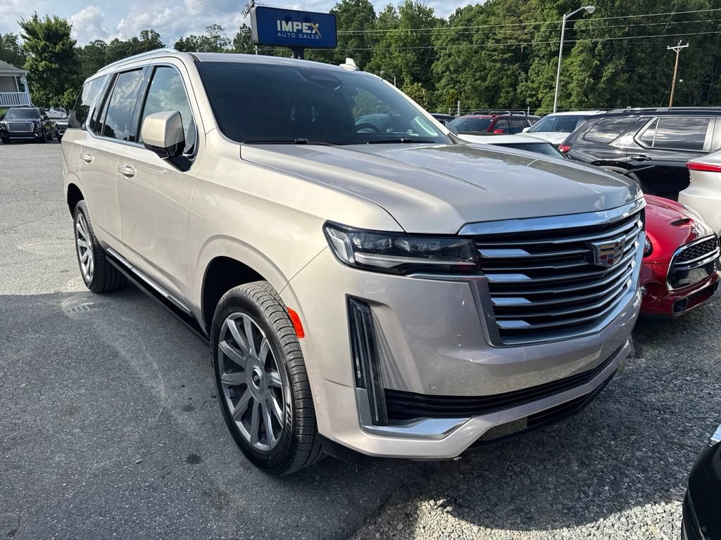 Used 2021 Cadillac Escalade Premium Luxury Platinum RWD image 2
