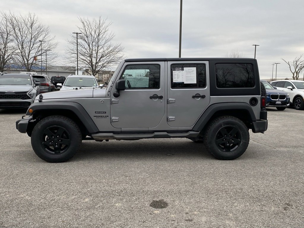 Used 2017 Jeep Wrangler Unlimited Sport w/ Quick Order Package 24S image 4