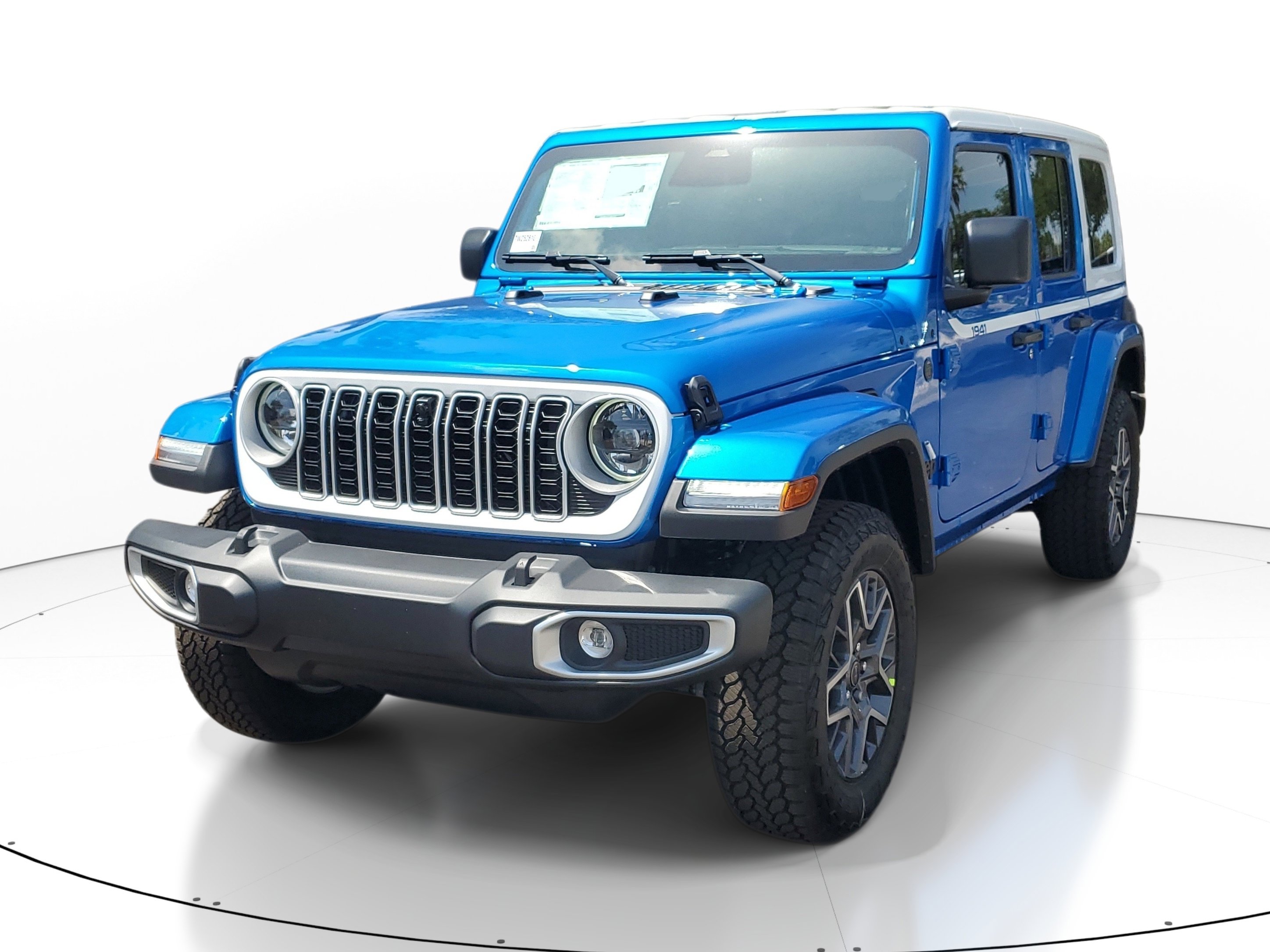 New 2026 Jeep Wrangler Unlimited Sahara w/ Whitecap Package AWD/4WD image 2