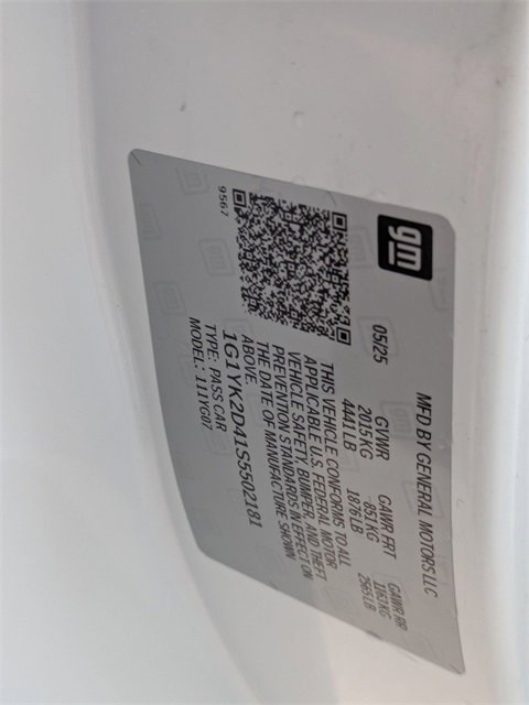 New 2025 Chevrolet Corvette E-Ray w/ Battery Protection Package image 34