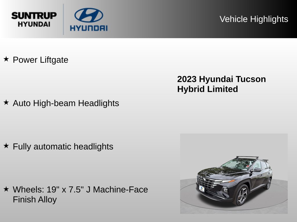 Used 2023 Hyundai Tucson Limited AWD/4WD image 16