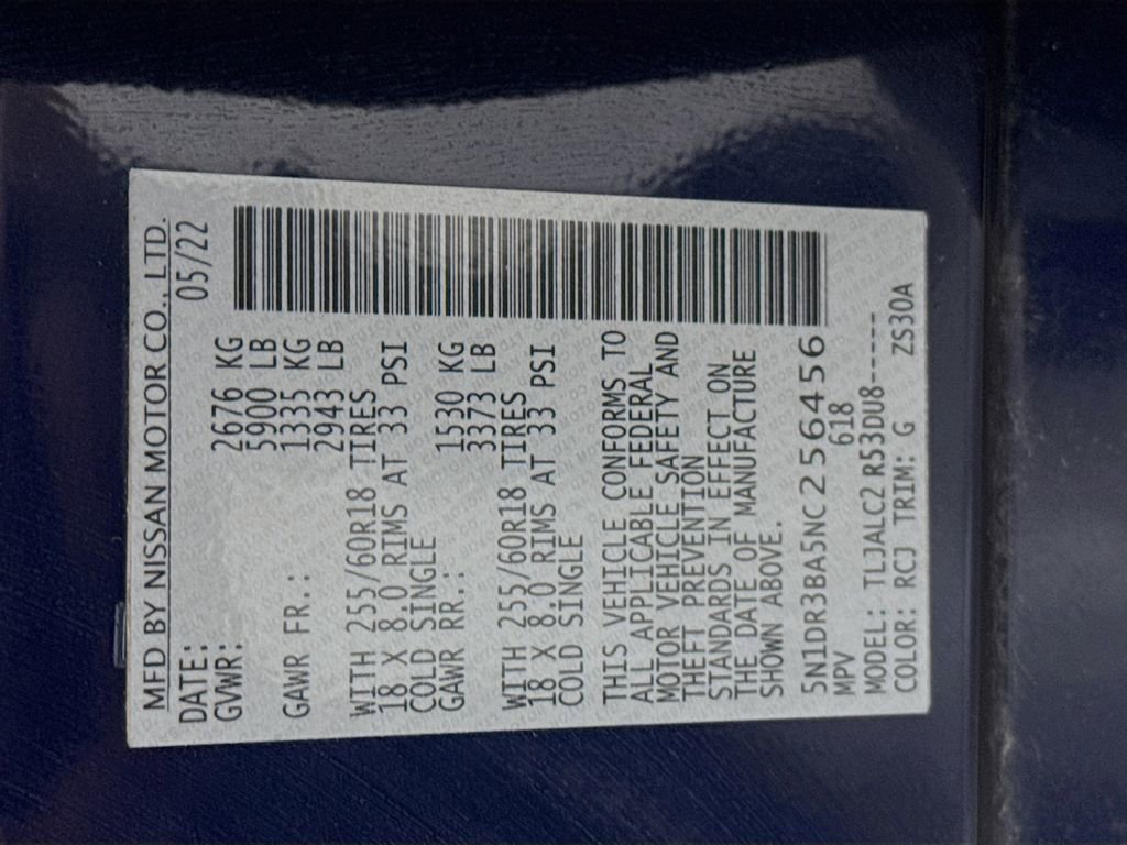 Used 2022 Nissan Pathfinder SV image 33