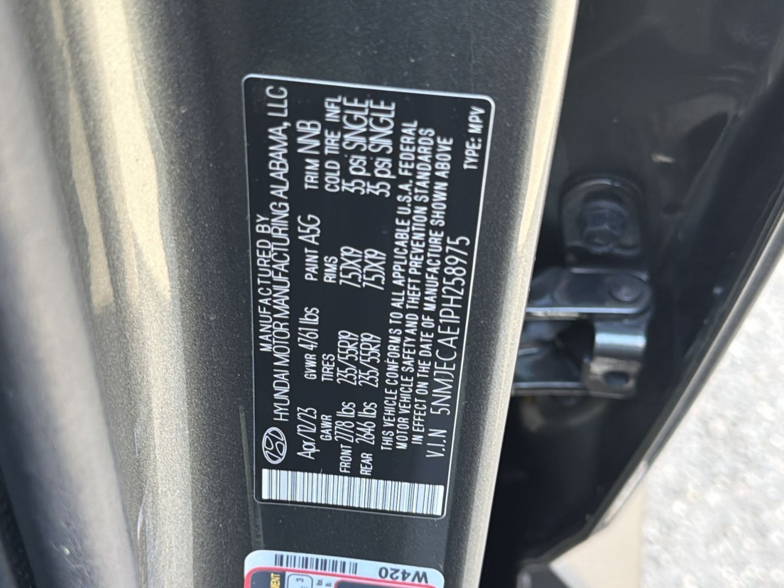 Certified 2023 Hyundai Tucson Limited AWD/4WD image 29