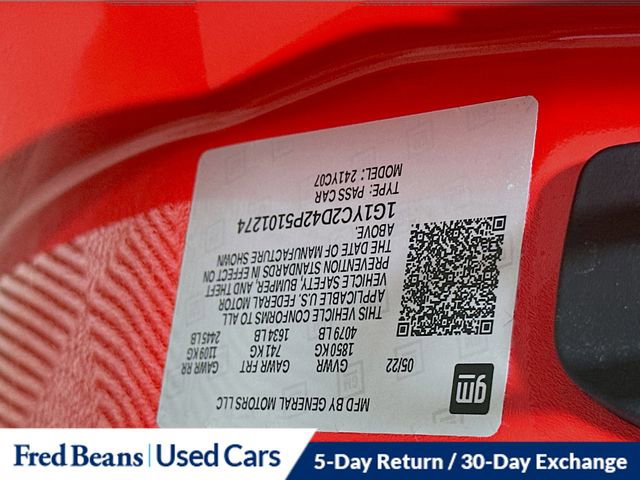 Certified 2023 Chevrolet Corvette Stingray Premium Cpe w/ Z51 Performance Package image 29