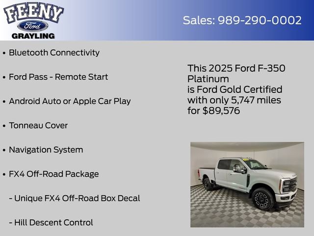 Certified 2025 Ford F350 Platinum image 9