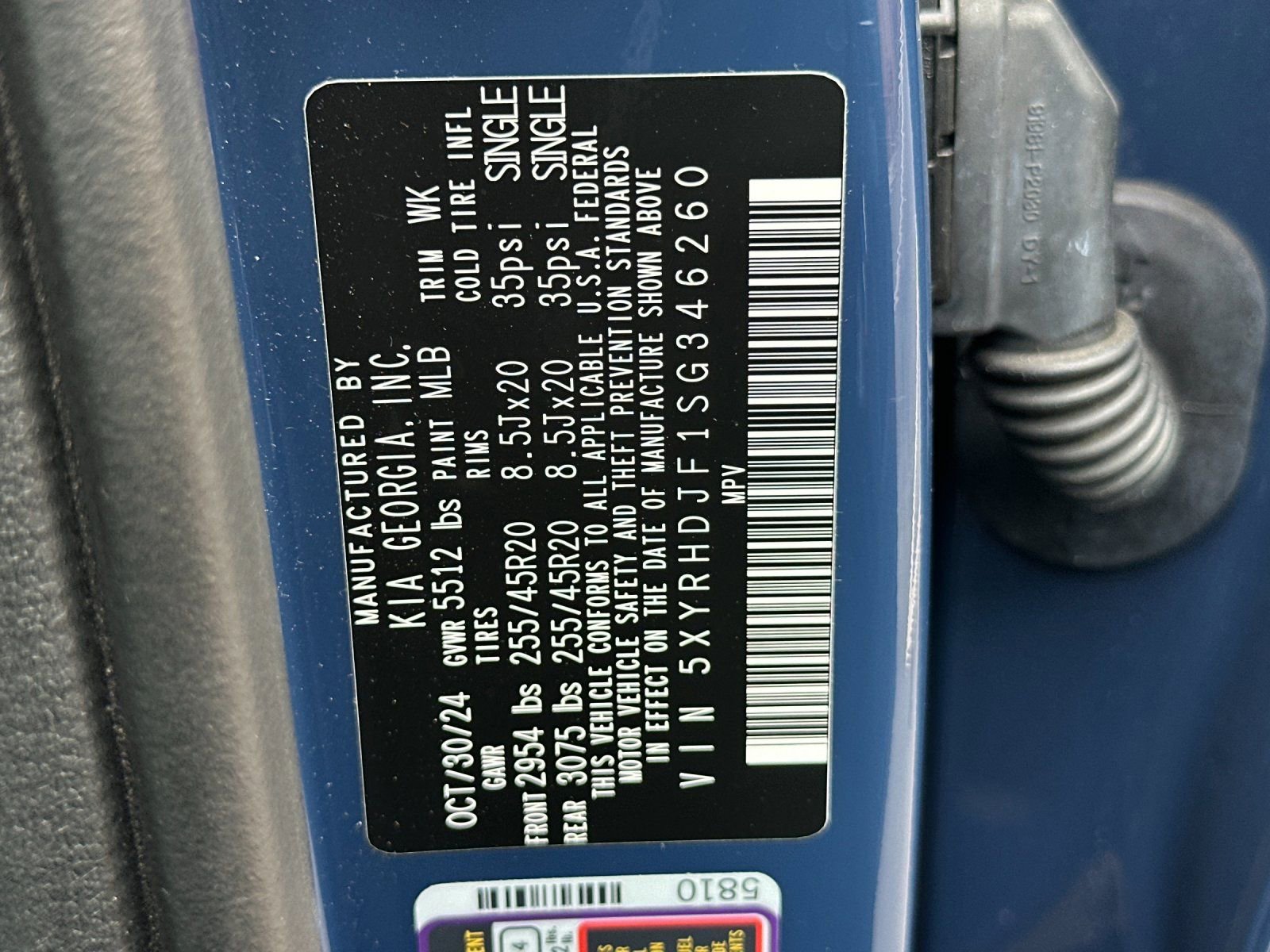 Certified 2025 Kia Sorento X-Line EX AWD/4WD image 41