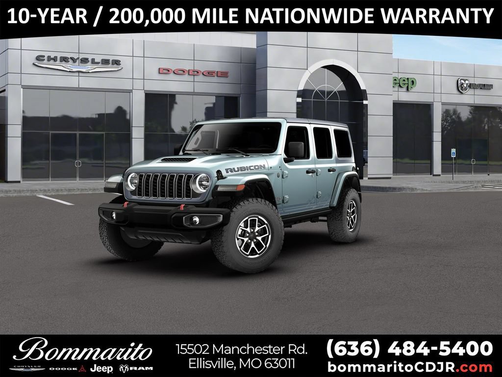 New 2026 Jeep Wrangler Unlimited Rubicon w/ Rockslide Package