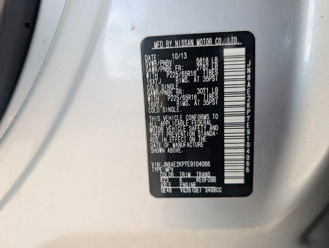 Used 2014 Nissan Quest SV image 28