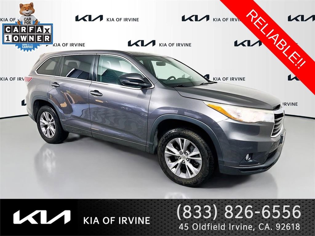 Used 2015 Toyota Highlander Plus FWD image 1