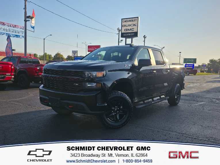 Used 2021 Chevrolet Silverado 1500 Custom Trail Boss w/ LPO, Dark Essentials Package
