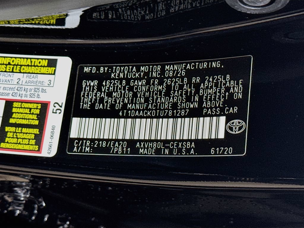 New 2026 Toyota Camry SE w/ Convenience Package FWD image 29