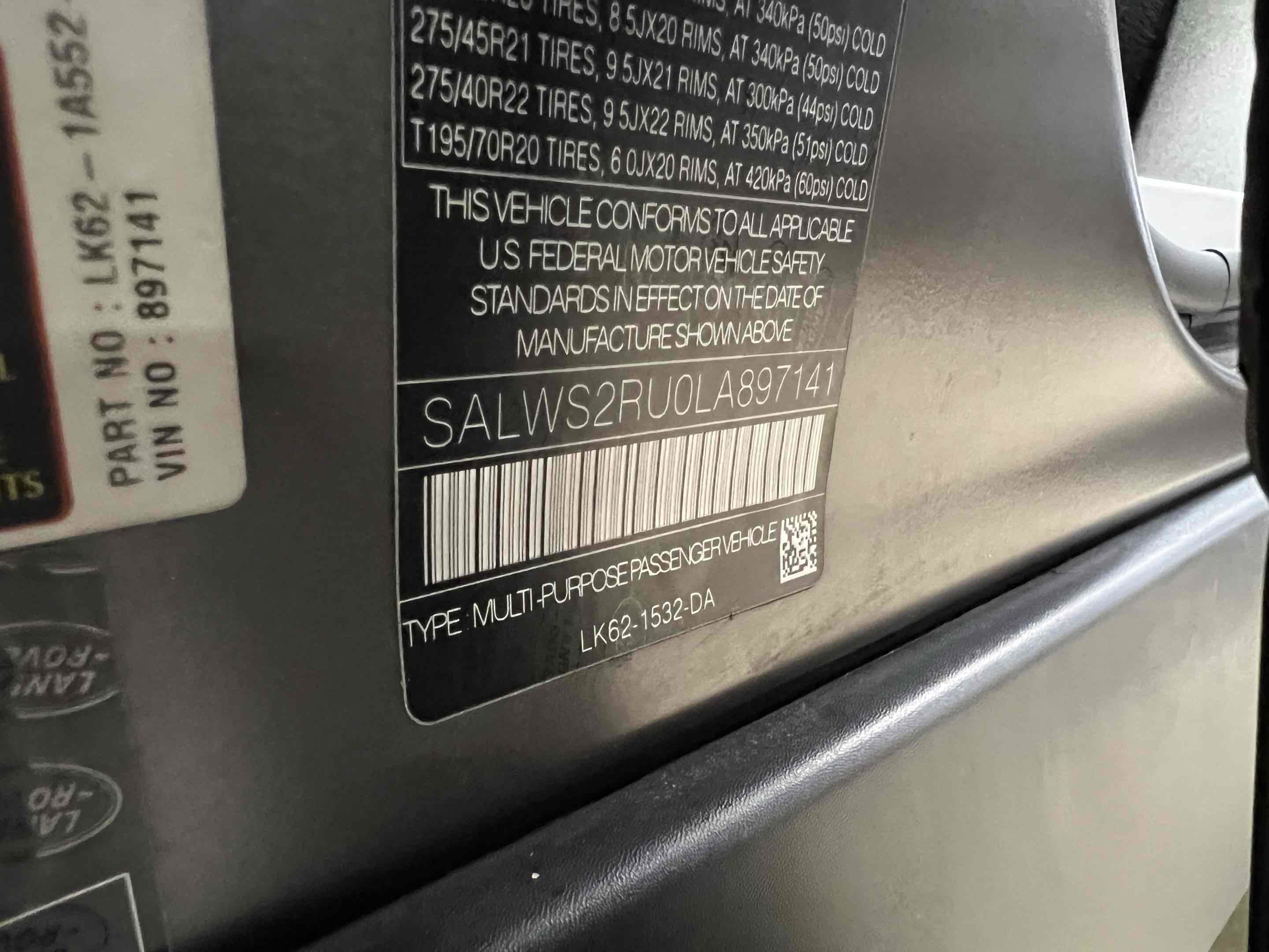 Used 2020 Land Rover Range Rover Sport HST image 13