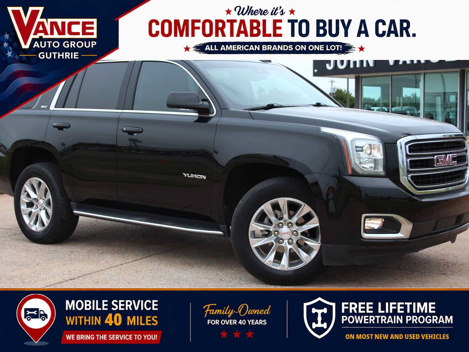 Used 2019 GMC Yukon SLT RWD image 1