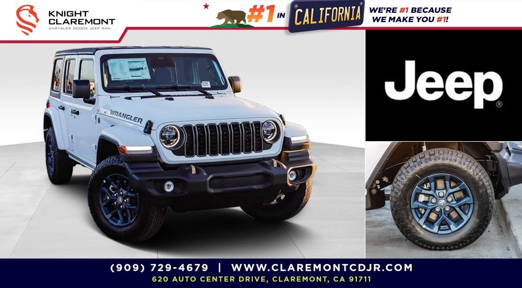 New 2026 Jeep Wrangler Unlimited Sport AWD/4WD 360° Tour