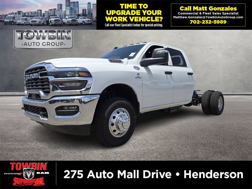New 2025 RAM 3500 Tradesman w/ Chrome Appearance Group