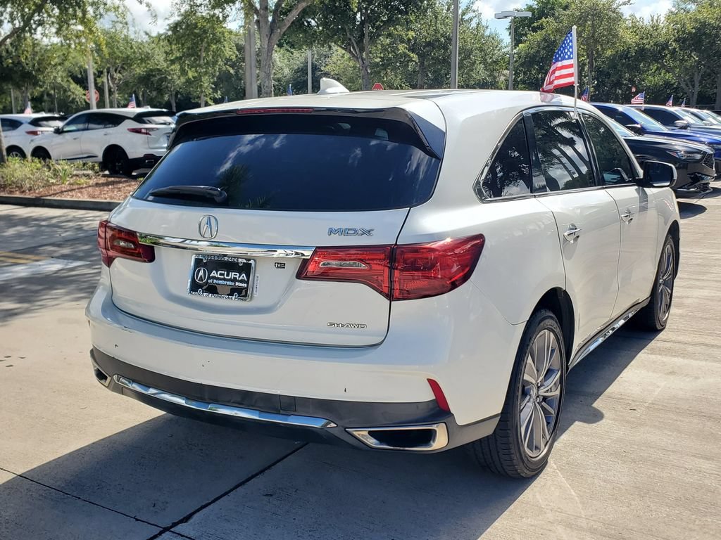 Used 2018 Acura MDX w/ Technology Package AWD/4WD image 7